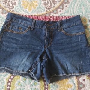 Faded Glory Denim Shorts Size 4